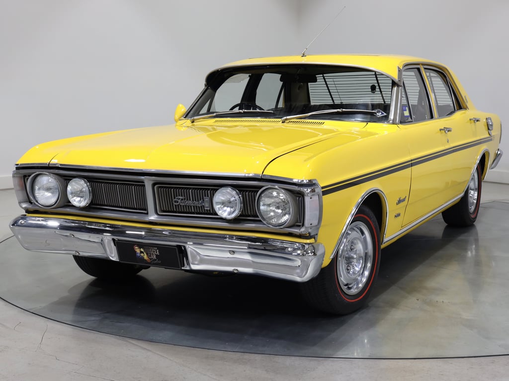 1971 Ford Fairmont XY GS 351 K-Code - Yellow Glo Sunroof 