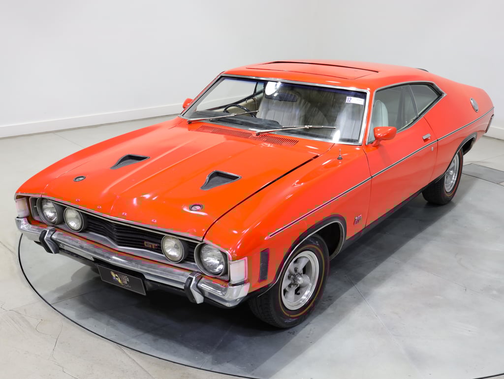 1972 Ford Falcon XA GT Hardtop - Sunroof Red Pepper 