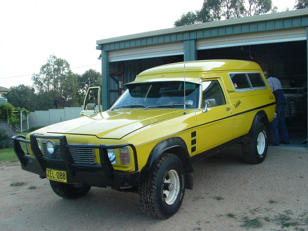 Holden Overlander Sandman Panel Van 4x4