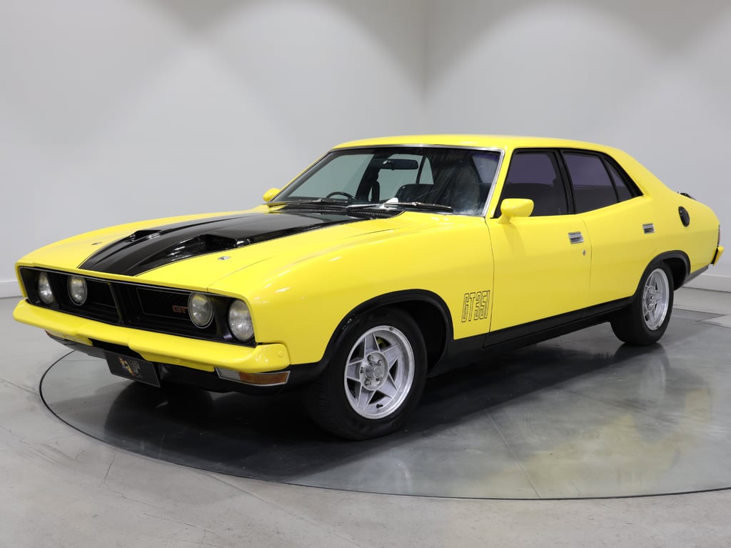 1974 Ford Falcon XB GT FMX Auto - Yellow Blaze
