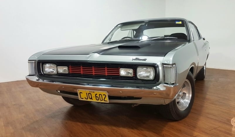1971 VH Valiant E38 R/T Charger .. Big Tank