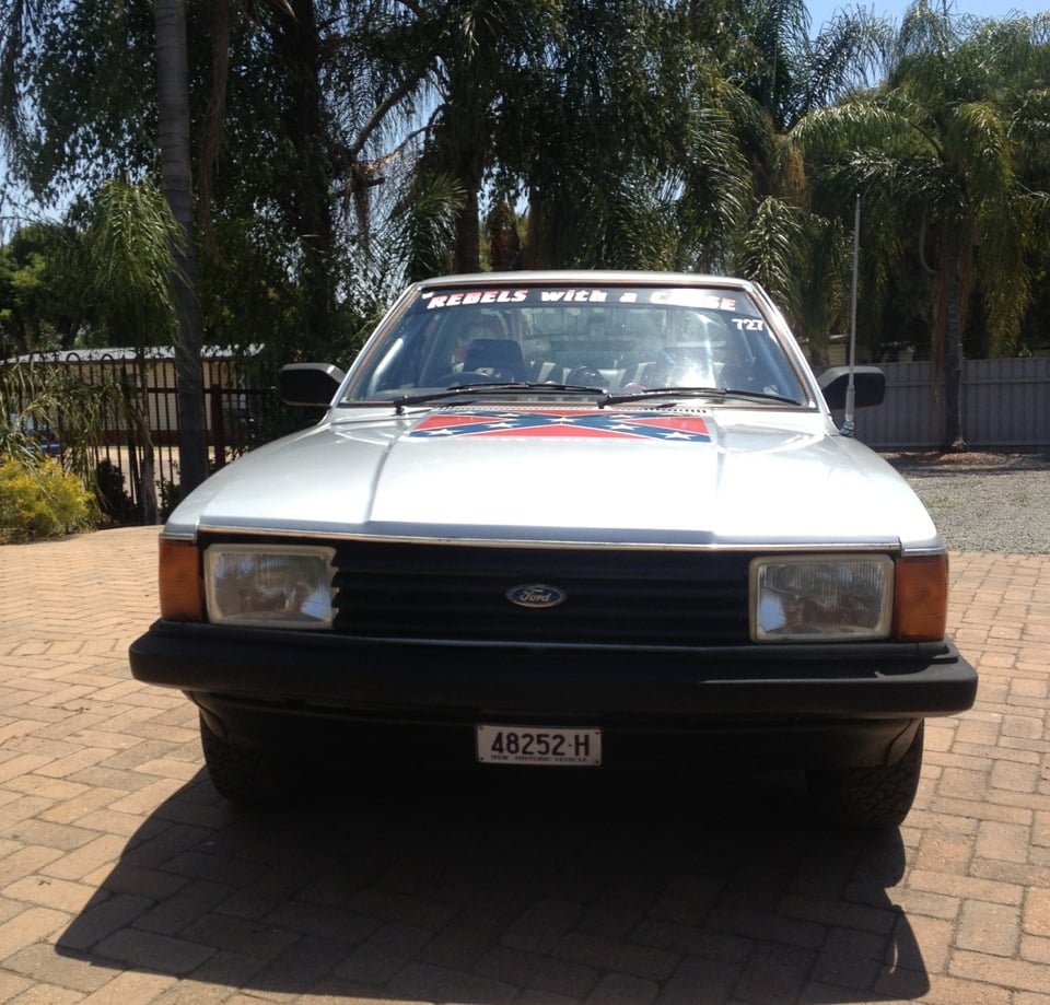 TF Cortina Rally car