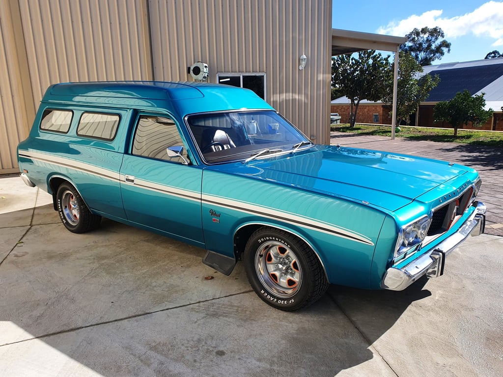 1977 Valiant CL Sports Pack Panel Van - 318 V8 4 speed