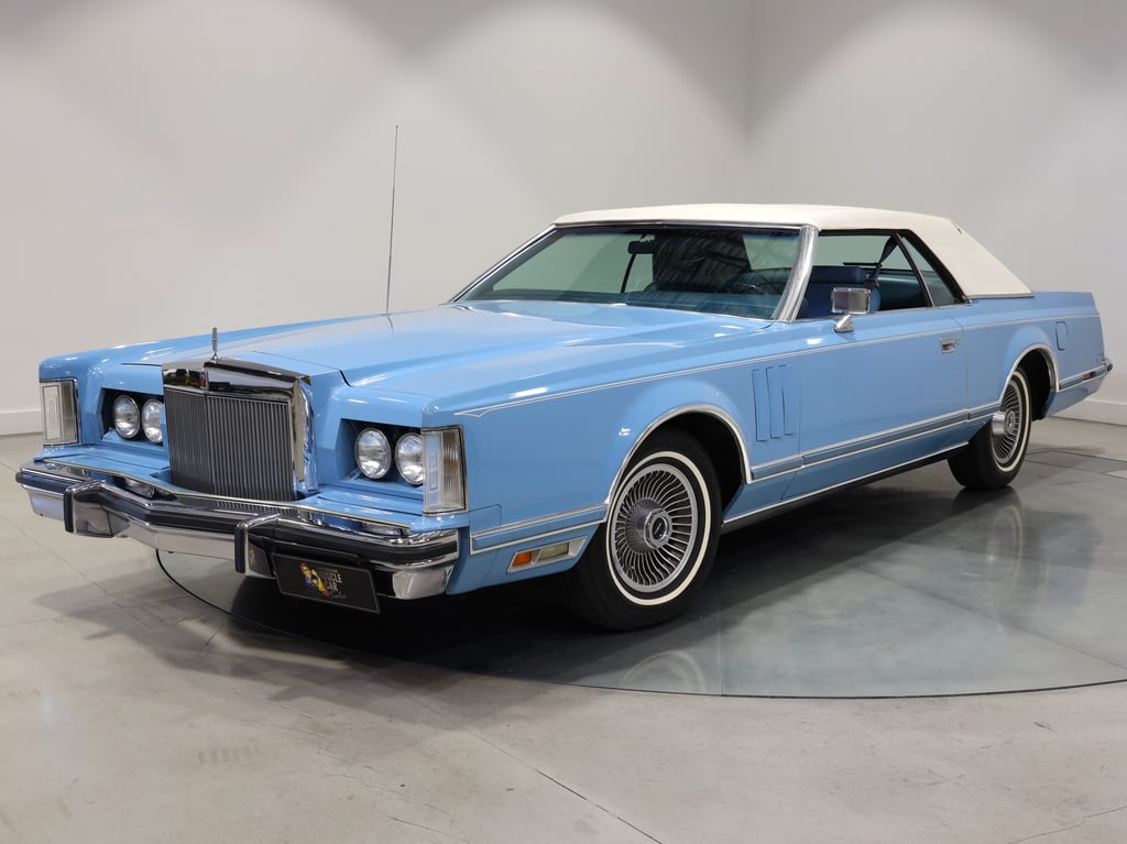 1978 Lincoln Continental Mark V 460ci V8 - Wedgewood Blue - Image 164414