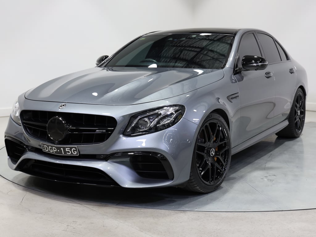 2018 Mercedes Benz E63 AMG S - Selenite Grey Metallic 