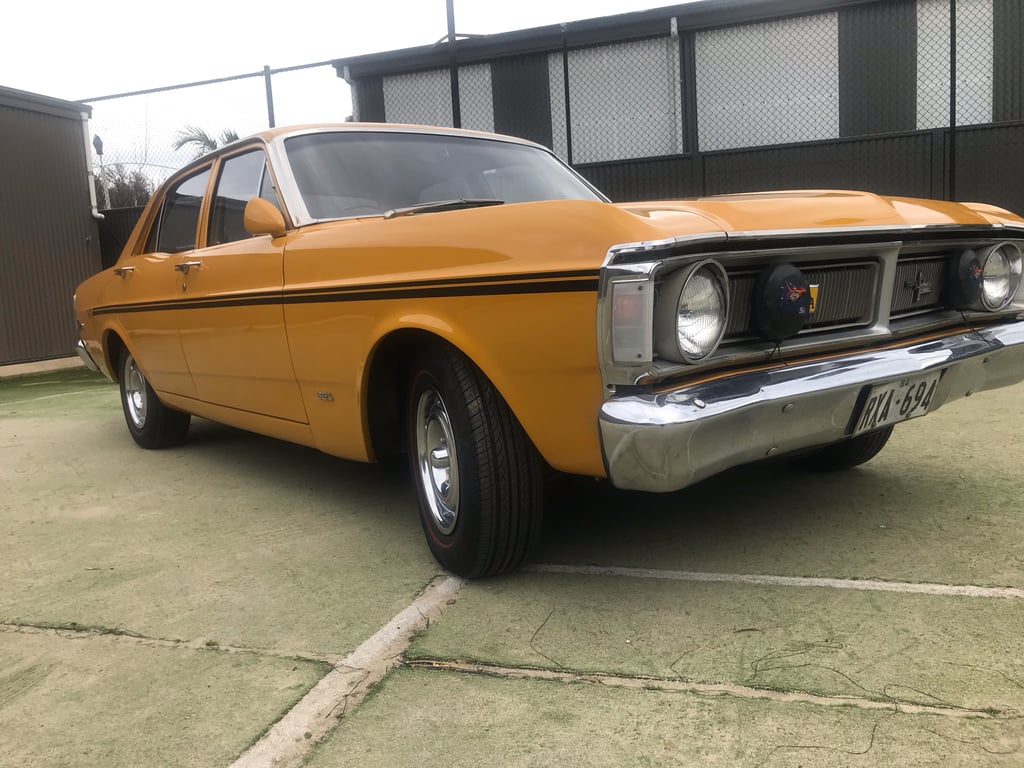 1971 Ford Falcon XY GS 351 K- Code - Yellow Ochre