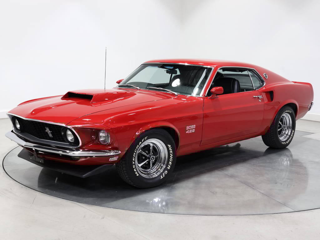 1969 Ford Mustang BOSS 429 - Candy Apple Red - Image 143613