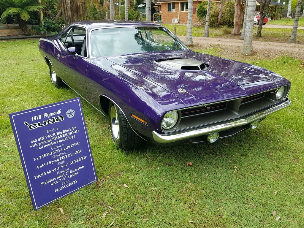 1970 Plymouth Cuda 440 Six Pack Four Speed