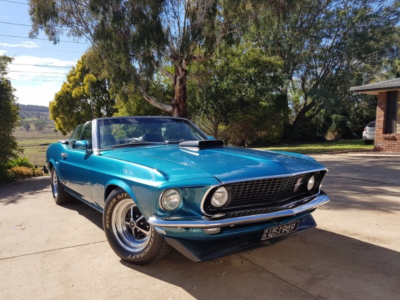 1969 Ford Mustang Convertible 351 V8