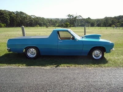 HQ HOLDEN UTE POWERED BY 454 BIG BLOCK CHEV.  -  Withdrawn