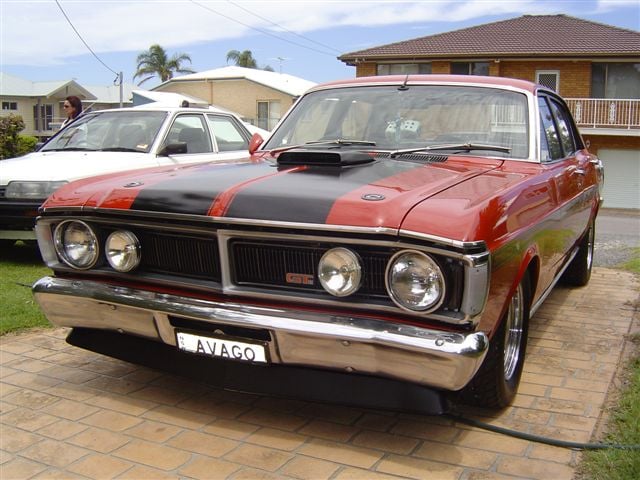 XY Falcon 351 T Code Police Car