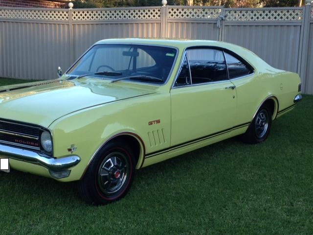 1968 HK GTS Monaro 327