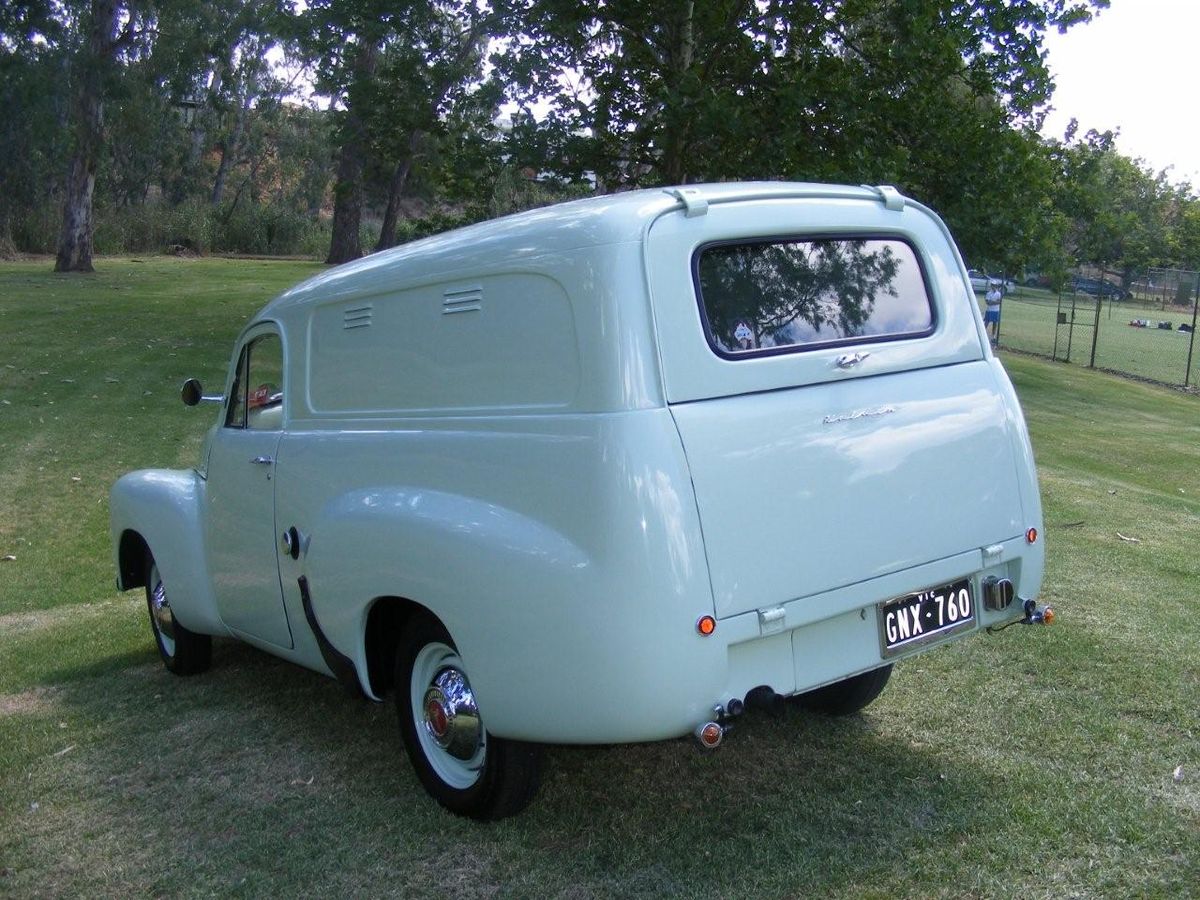Gallery for: 1956 Holden FJ Series Windowless Panel Van | Sold ...