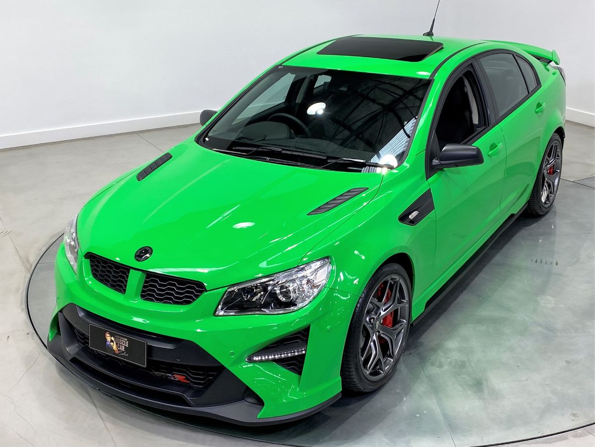 2017 HSV GTSR - Spitfire Green 0064 km … | Sold | Australian Muscle Car ...
