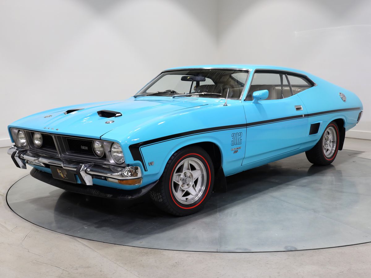 Gallery for: 1974 Ford XB Falcon 500 GS V8 Manual Hardtop - Deep Aqua ...
