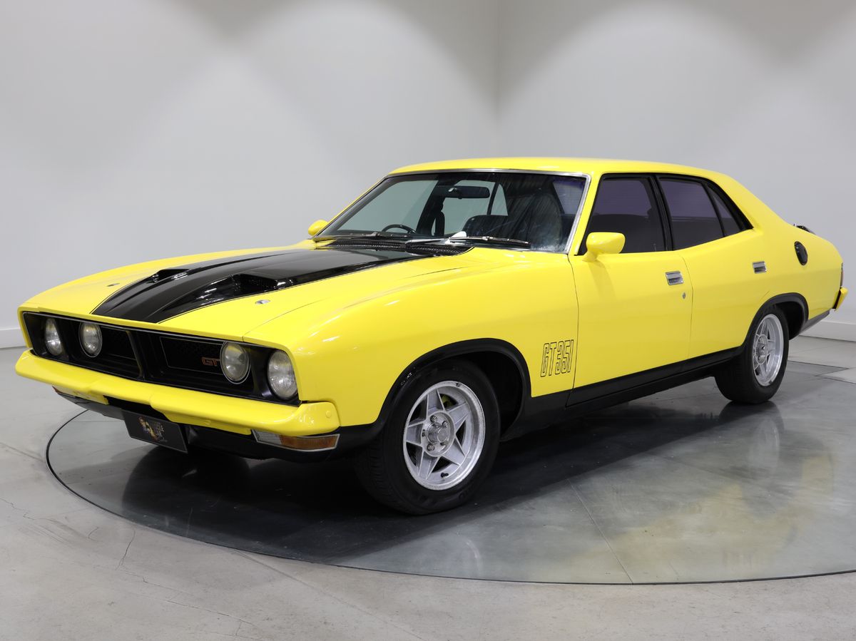 Gallery for: 1974 Ford Falcon XB GT FMX Auto - Yellow Blaze | Sold ...