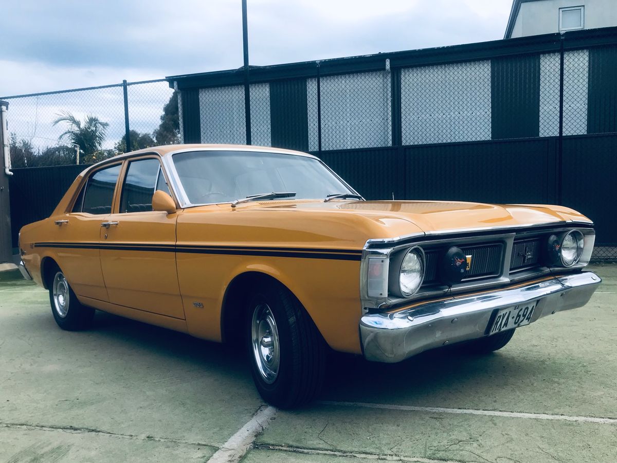 1971 Ford Falcon XY GS 351 K- Code - Yellow Ochre | Sold | Australian ...