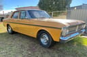 1971 Ford XY Falcon 500 GS 6cyl 250ci 2V - Toploader -Yellow Ochre 