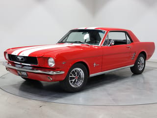 1966 Ford Mustang Coupe 289ci LHD- Candy Apple Red