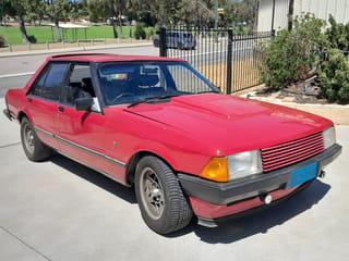 1981 Ford XD Fairmont Ghia ESP  5.8L - Monza Red 