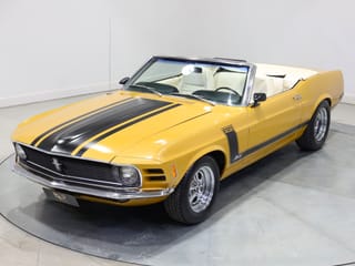 1970 Ford Mustang Convertible 302ci - Bright Gold 