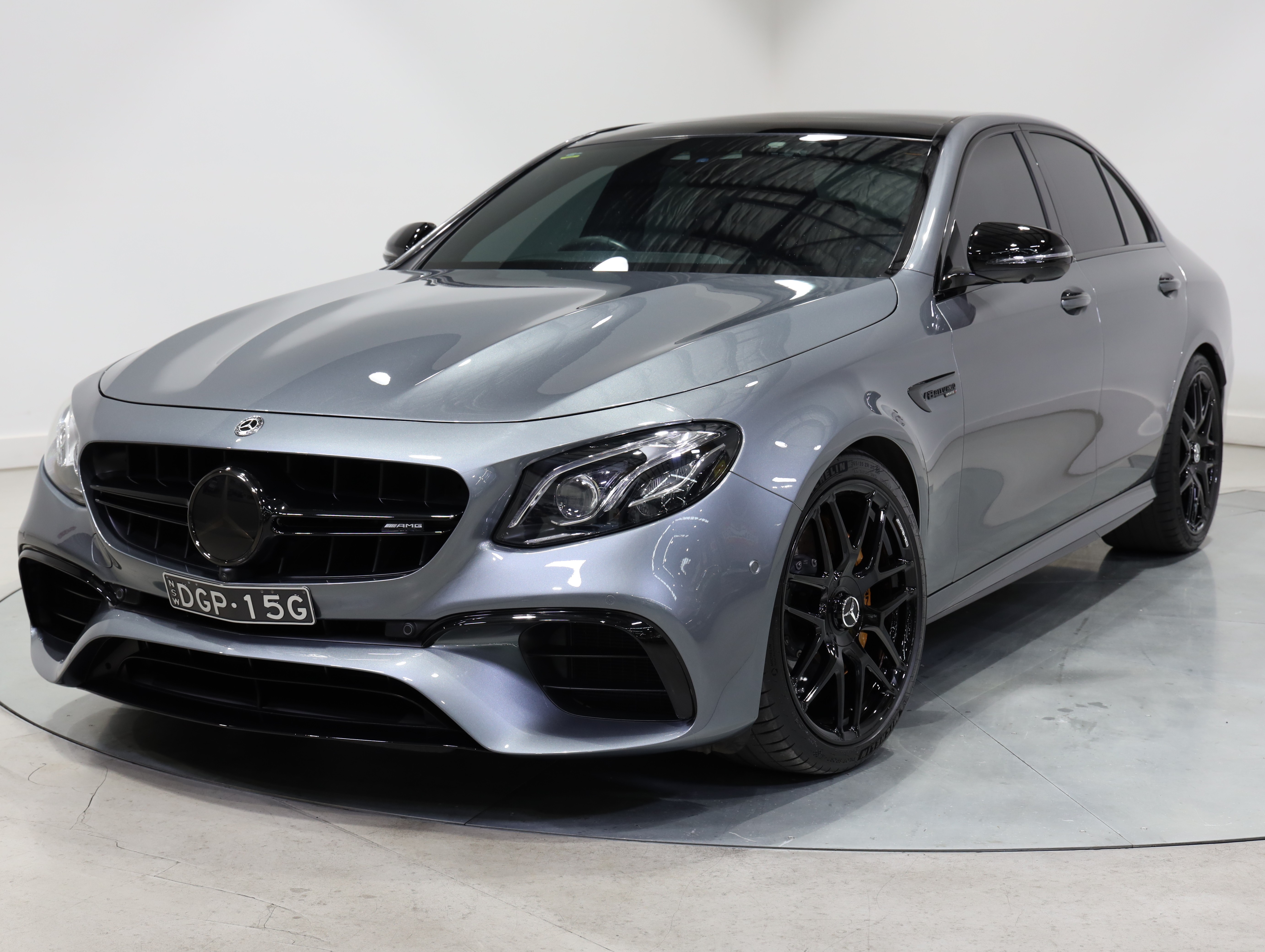 2018 Mercedes Benz E63 AMG S - Selenite Grey Metallic 