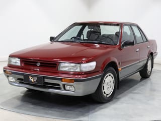 1991 Nissan Pintara Ti - 86,534km - Burgundy Metallic