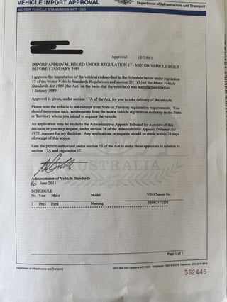 1965 Ford Mustang Convertible 302ci - Estoril Blue Metallic 