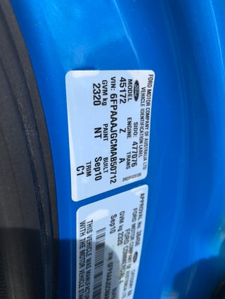 2010 FPV FG Falcon GS Ute - 315kW 5.0L Supercharged