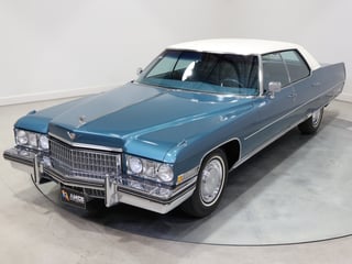 1973 Cadiliac DeVille 4-door Pillarless - 16,673 miles from new!