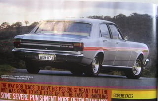 XY GT Falcon Replica