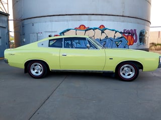 1972 VH Valiant Charger 770 SE E55 - Lime Light