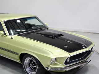 1969 Ford Mustang Mach 1 351 4V Windsor 4sp Man - Lime Gold
