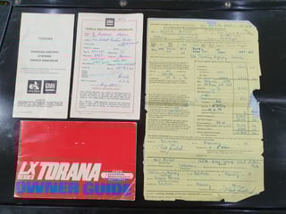1977 LX Torana A9X 4 Door