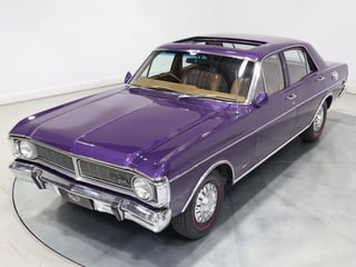 1971 Ford XY Falcon 500 6cyl Top Loader - Wild Violet Sunroof