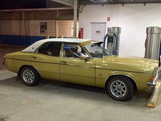 1976 TD Cortina XLE Champagne Edition