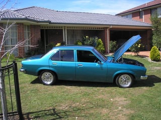 1974 LH SLR Torana mock up