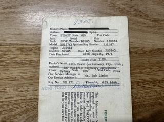 1971 Ford XY Fairmont GS 351 K-Code - Ultra White