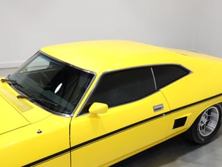 1977 Ford XC Falcon GS Hardtop - 393ci V8 Yellow Glo