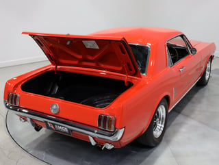 1966 Ford Mustang Coupe 289ci RHD - Signal Flare Red