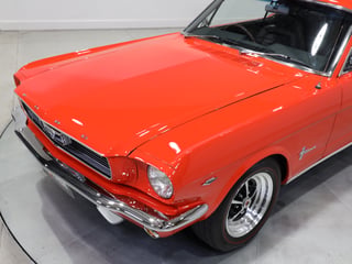 1966 Ford Mustang Coupe 289ci RHD - Signal Flare Red