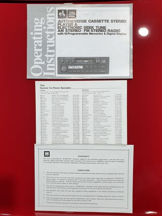 1986 HDT VL Commodore SS Group A #333 - 5,342 km