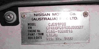 Ex Victorian Police - Nissan Skyline R31 GTS 2