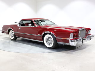 1976 Lincoln Continental Mark IV - Dark Red Moondust Metallic