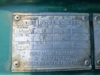 1980 XD Ford Falcon S Pac Utility