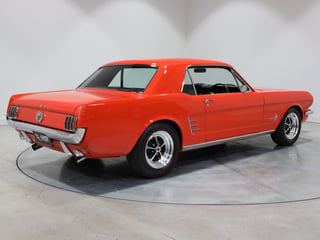 1966 Ford Mustang Coupe 289ci RHD - Signal Flare Red