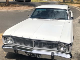 1971 XY Ford Fairmont - Ultra White