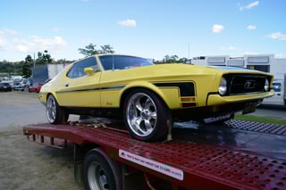 1972 Mustang 2 door hardtop Show car