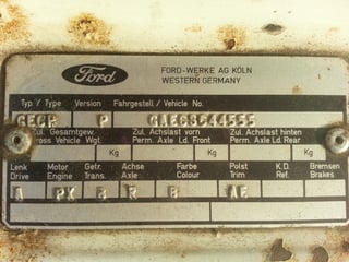 1976 Ford Capri Chastain S/3