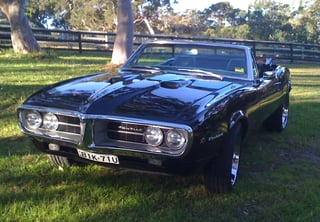 1967 Pontiac Firebird convertible
